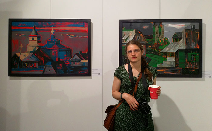Дарья Бунеева приняла участие в выставке «Арт-Минск 2019»